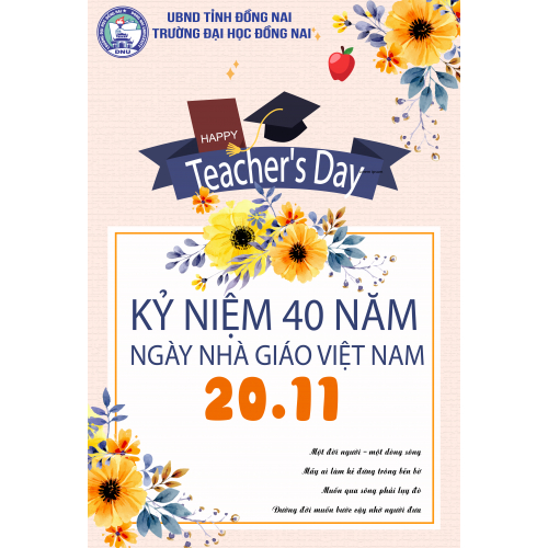 Kỷ niệm 40 năm ngày nhà giáo Việt Nam 20/11